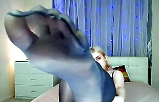 Posted under blonde webcam, nylon model, webcam, camgirl model