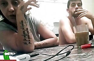 Posted under locked out and fucked out, she wants to fuck hard, ass in crowd, naked and cums
