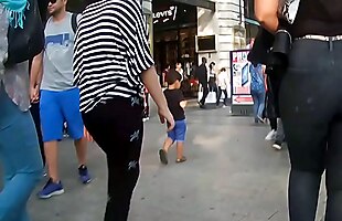 Posted under ass accident, big butt, brunette thongs, thong babes