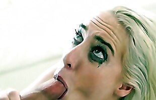 Posted under throatfuck gagging, blonde deepthroat, blonde hair, bigcock handjob