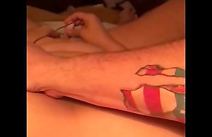 Posted under latina vibrator, wife masturbating wanking, cum on wifes tits, amateur tit wank