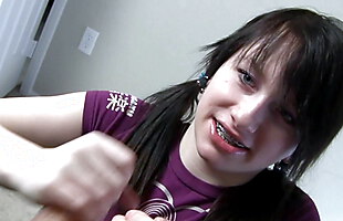 Posted under cumshots in a row, cum on tougne, dick pov cum, to work on the dick