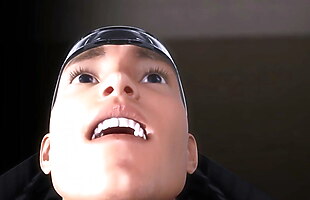 Posted under femdom tied in stockade, tied tits slave, ir cum in mouth, cumshot in his mouth