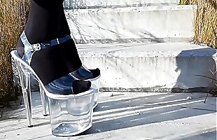 Posted under female femdom, virginian, high heels walking, woman with timer