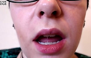Posted under caught femdom, jerk off cum, mouth strap on, pegging oral