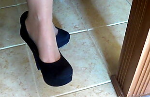 Posted under milf in stockings office, nylon stocking milf, stockings at work, allure