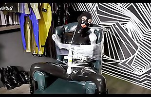 Posted under latex bondage, latex heels, bondage kink orgasm, latex vibrator