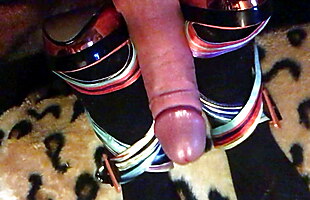 Posted under handjob on shoes, hd shoes, cfnm, cfnm shoe