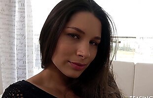 Posted under dark haired big titted, licking pussy and jerking, big tits in lingerie, show her legs