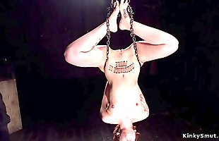 Posted under bdsm chained, redhead bdsm, fetish slave, head fuck
