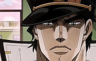 Posted under strange, outrage, jojo, anime